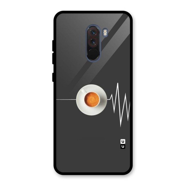 After Coffee Glass Back Case for Poco F1