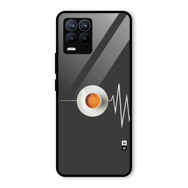 After Coffee Glass Back Case for Realme 8 Pro