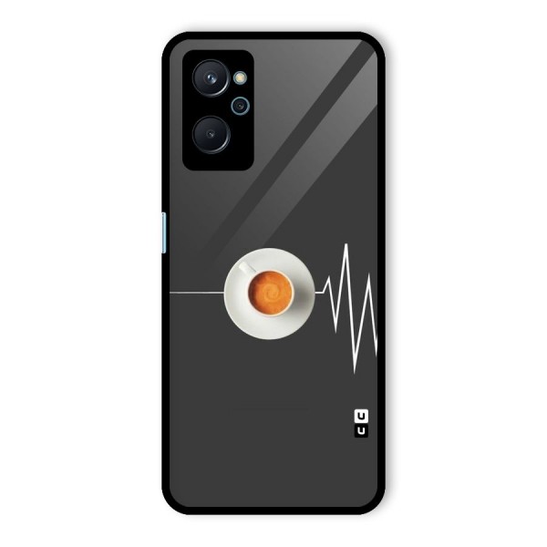 After Coffee Glass Back Case for Realme 9i