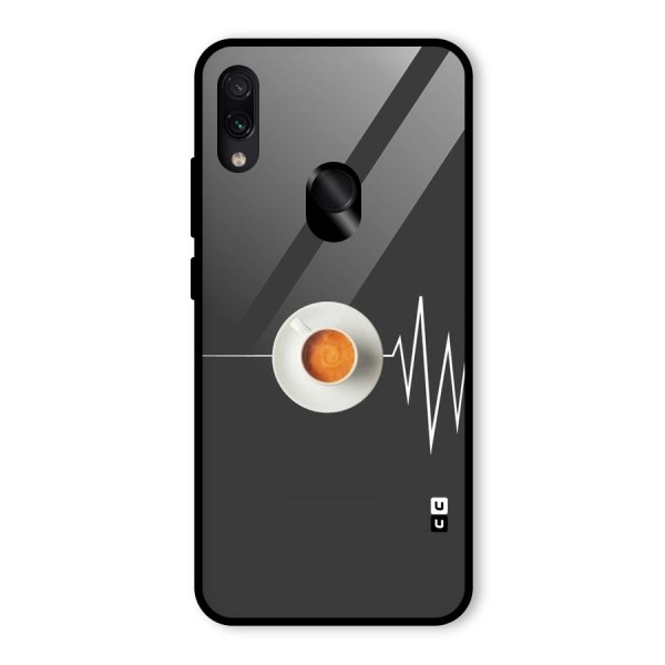 After Coffee Glass Back Case for Redmi Note 7