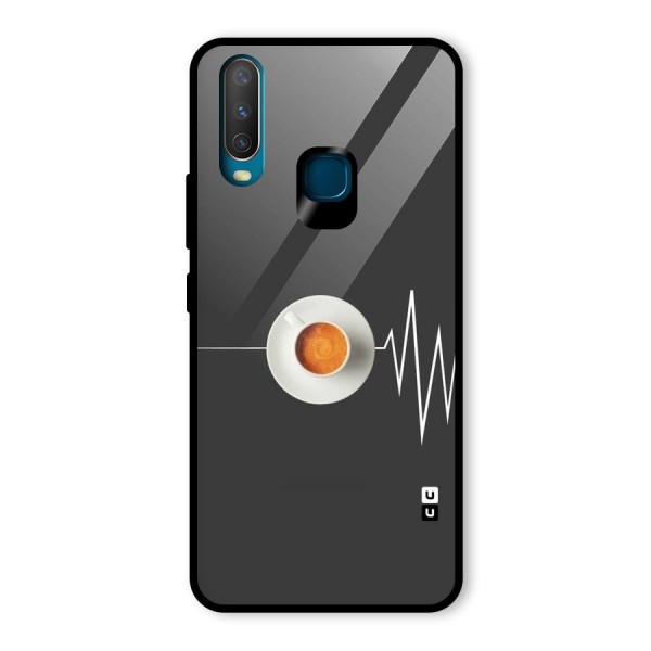 After Coffee Glass Back Case for Vivo Y12