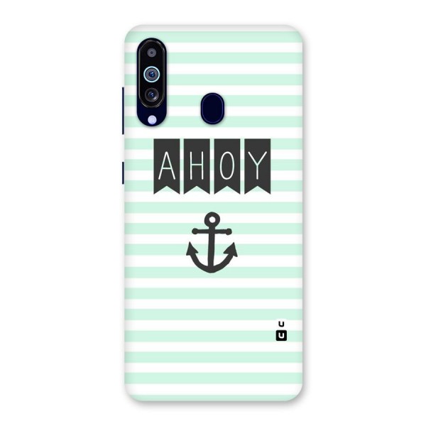 Ahoy Sailor Back Case for Galaxy A60