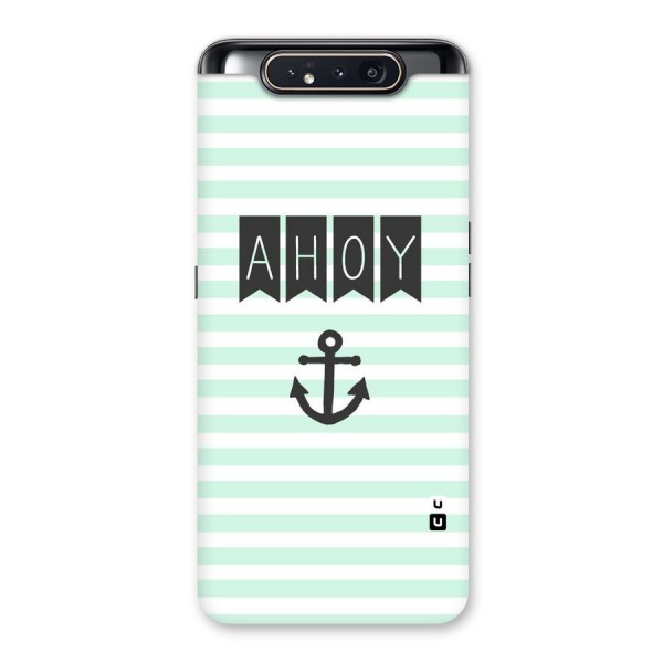 Ahoy Sailor Back Case for Galaxy A80