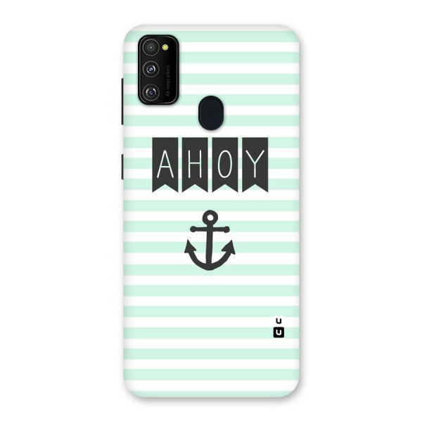 Ahoy Sailor Back Case for Galaxy M21