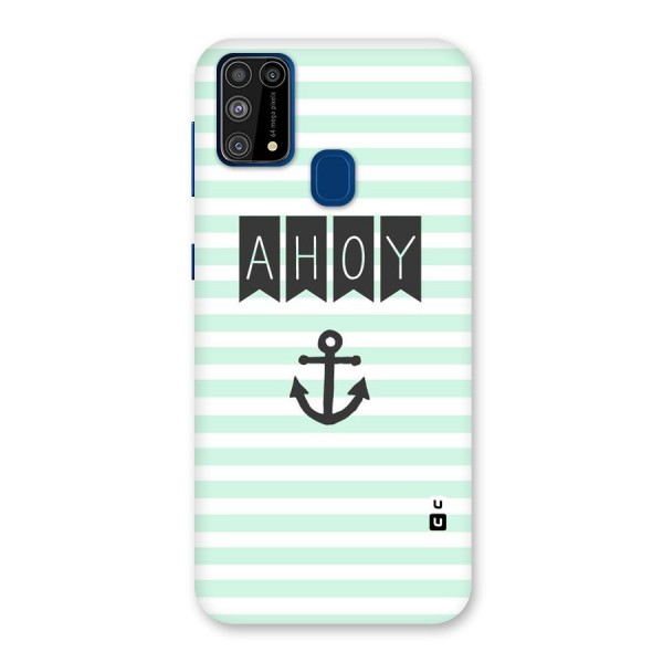 Ahoy Sailor Back Case for Galaxy M31