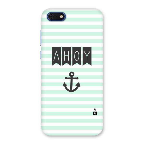 Ahoy Sailor Back Case for Honor 7s