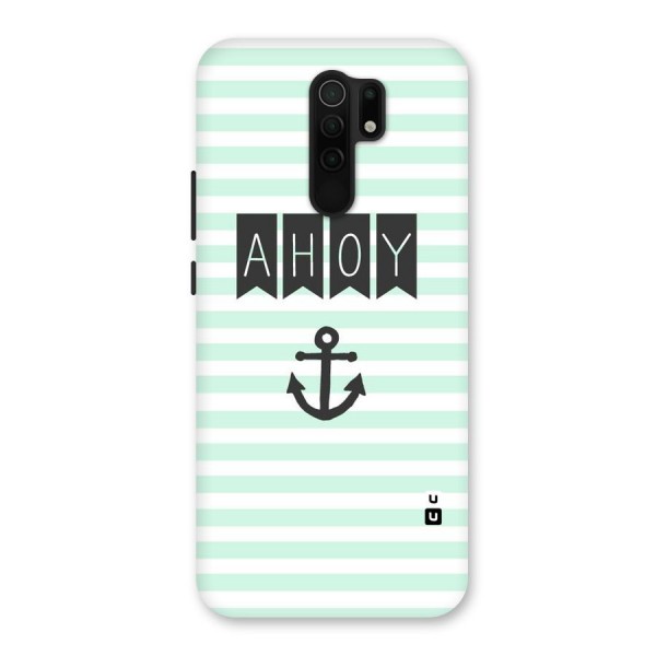 Ahoy Sailor Back Case for Redmi 9 Prime