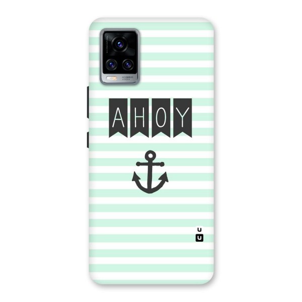 Ahoy Sailor Back Case for Vivo V20 Pro