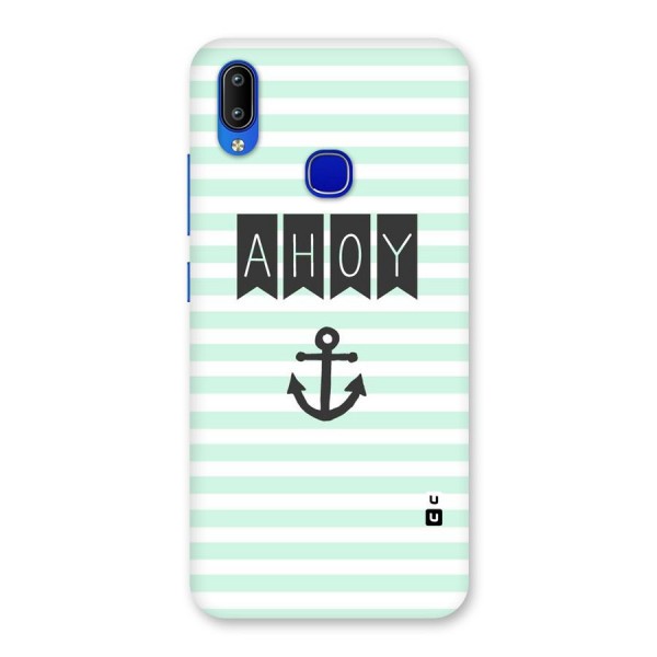 Ahoy Sailor Back Case for Vivo Y91