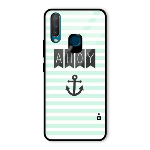 Ahoy Sailor Glass Back Case for Vivo Y12