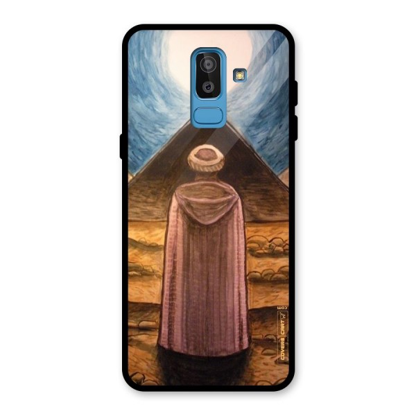 Alchemist Art Glass Back Case for Galaxy J8