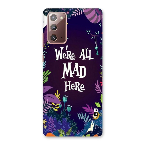 All Mad Back Case for Galaxy Note 20