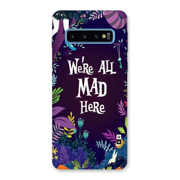 All Mad Back Case for Galaxy S10