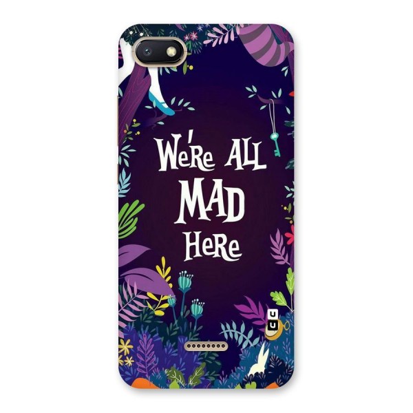 All Mad Back Case for Redmi 6A