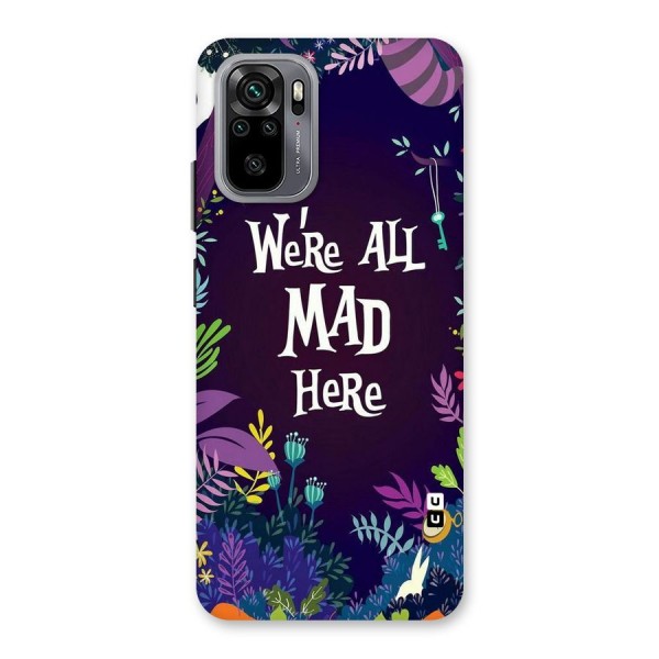 All Mad Back Case for Redmi Note 10