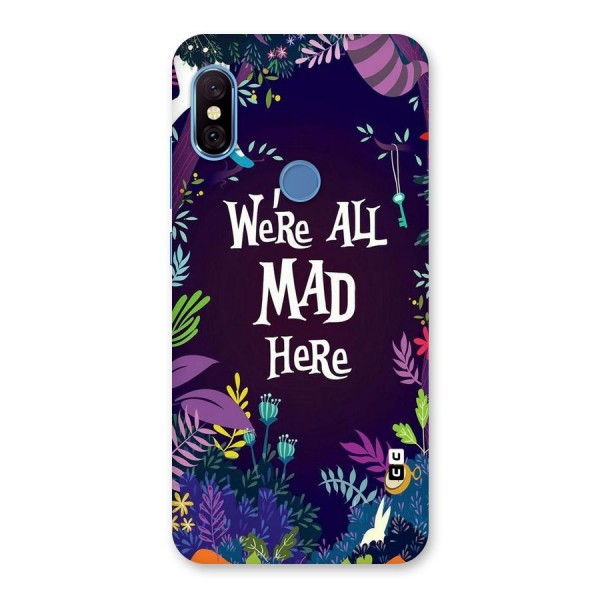 All Mad Back Case for Redmi Note 6 Pro