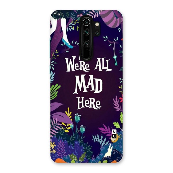 All Mad Back Case for Redmi Note 8 Pro