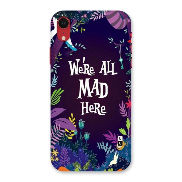 All Mad Back Case for iPhone XR