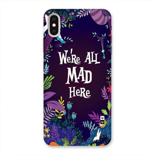 All Mad Back Case for iPhone XS Max