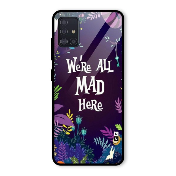 All Mad Glass Back Case for Galaxy A51