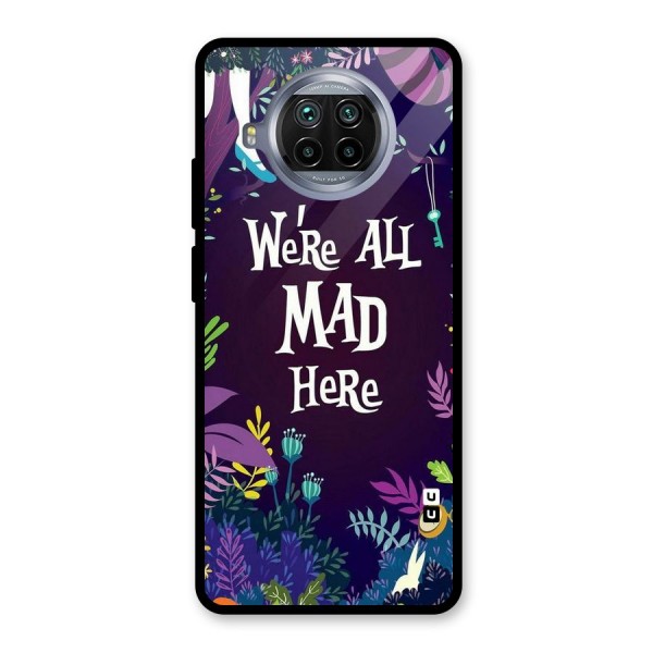 All Mad Glass Back Case for Mi 10i