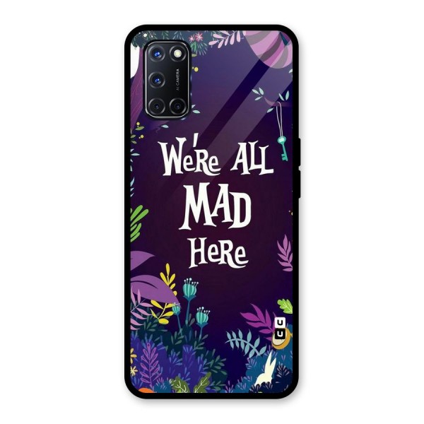 All Mad Glass Back Case for Oppo A52