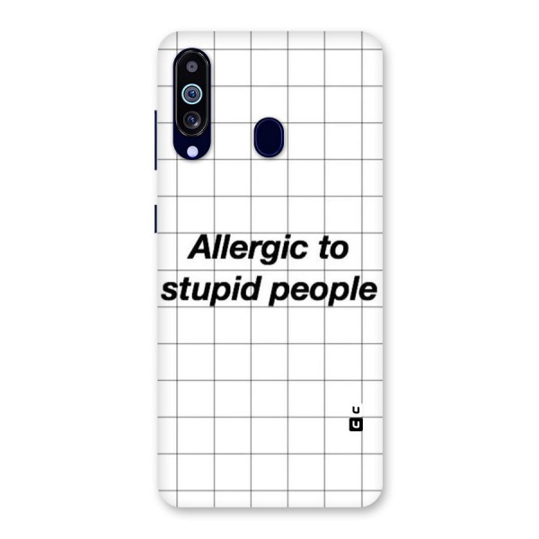 Allergic Back Case for Galaxy A60