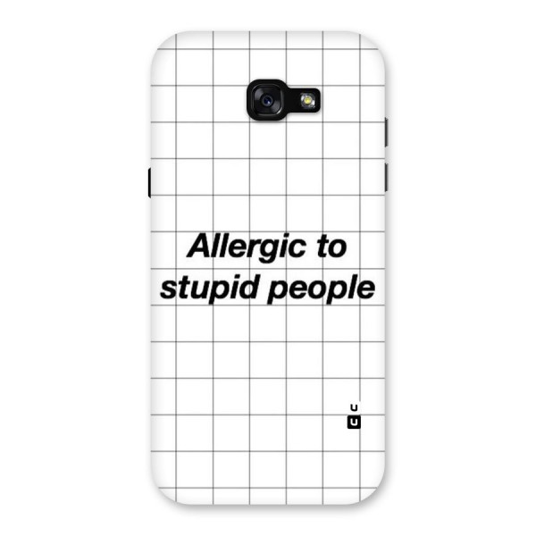 Allergic Back Case for Galaxy A7 (2017)