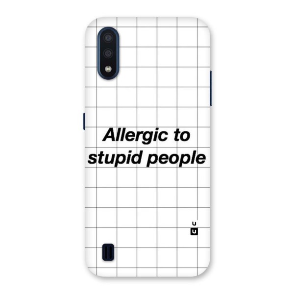 Allergic Back Case for Galaxy M01