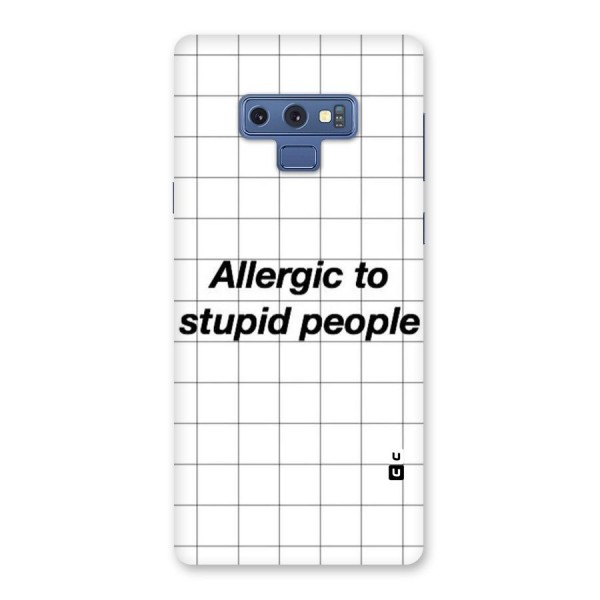 Allergic Back Case for Galaxy Note 9