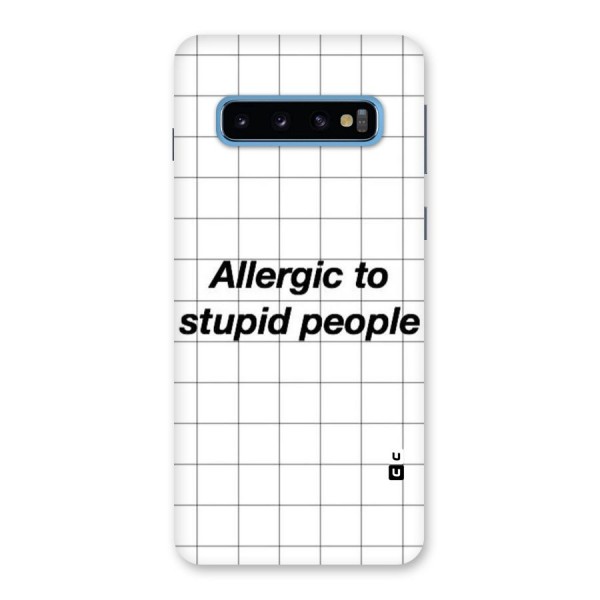 Allergic Back Case for Galaxy S10