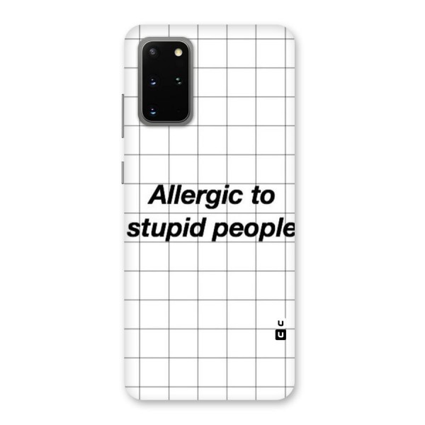 Allergic Back Case for Galaxy S20 Plus