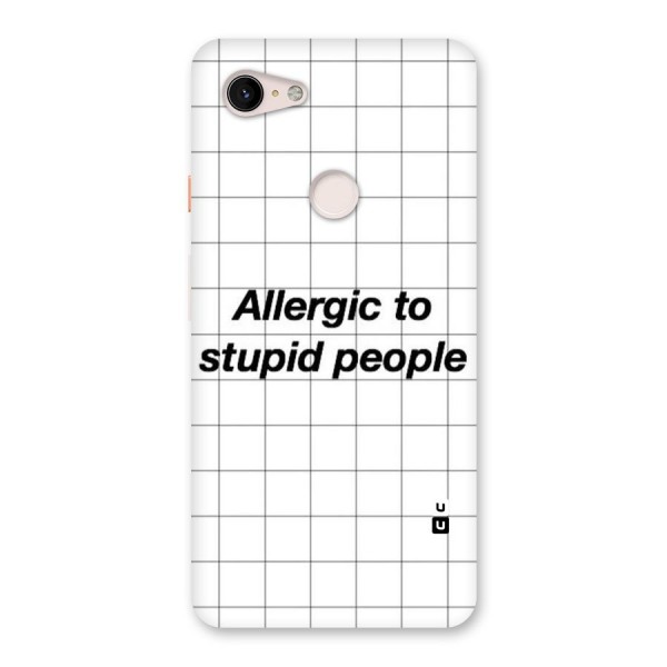 Allergic Back Case for Google Pixel 3 XL