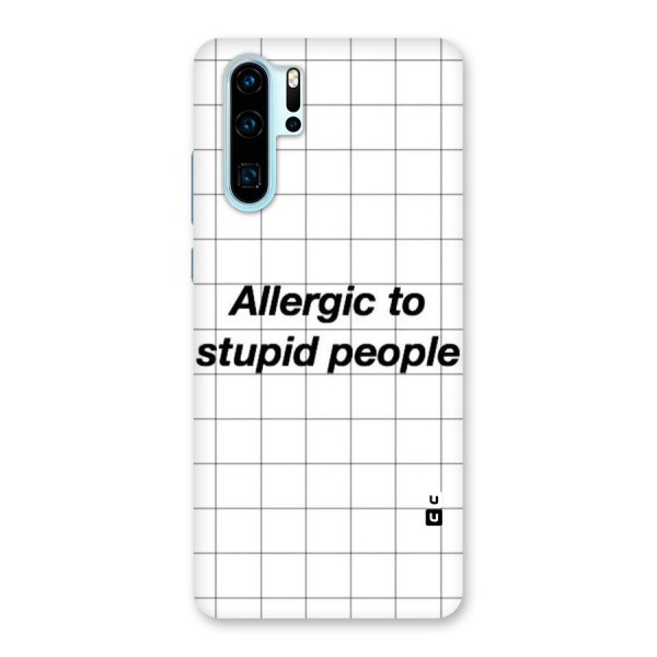 Allergic Back Case for Huawei P30 Pro