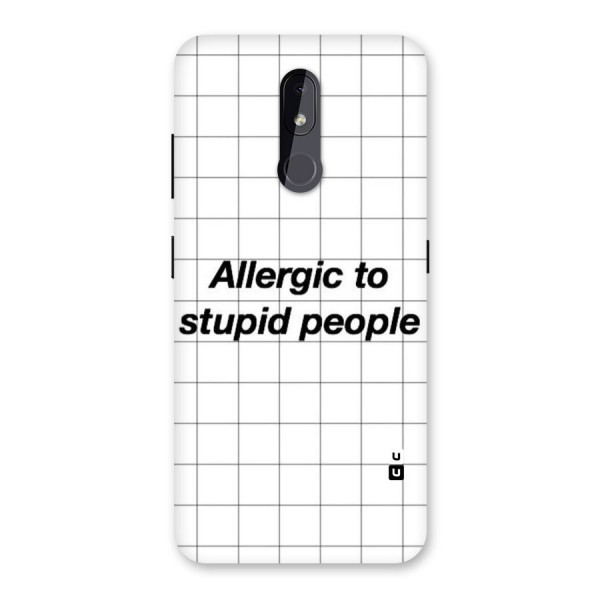 Allergic Back Case for Nokia 3.2