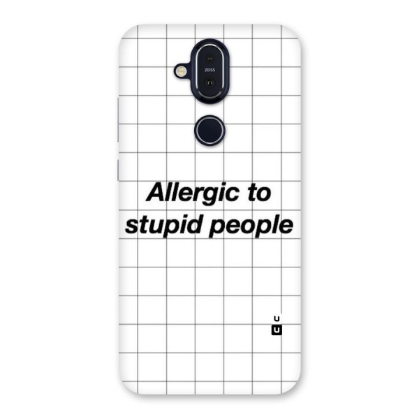 Allergic Back Case for Nokia 8.1