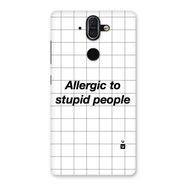 Allergic Back Case for Nokia 8 Sirocco