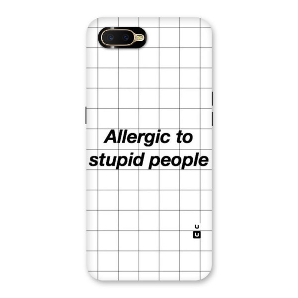 Allergic Back Case for Oppo K1