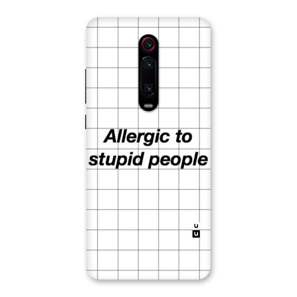 Allergic Back Case for Redmi K20 Pro