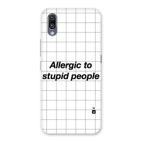 Allergic Back Case for Vivo NEX