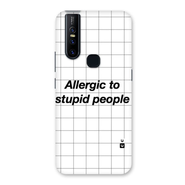 Allergic Back Case for Vivo V15