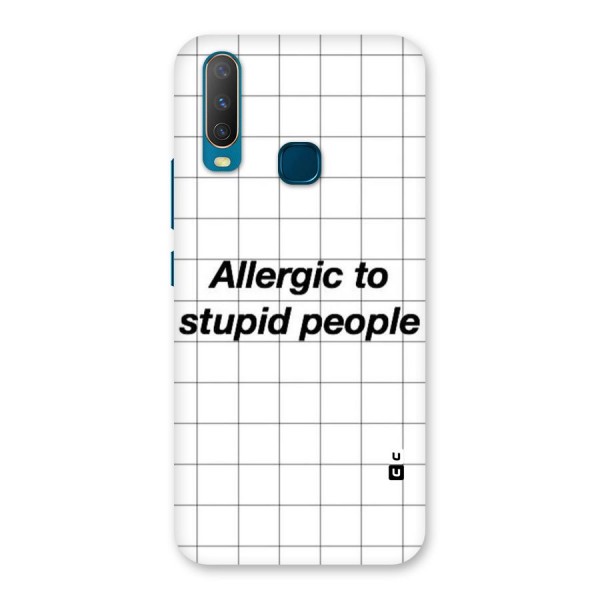 Allergic Back Case for Vivo Y12