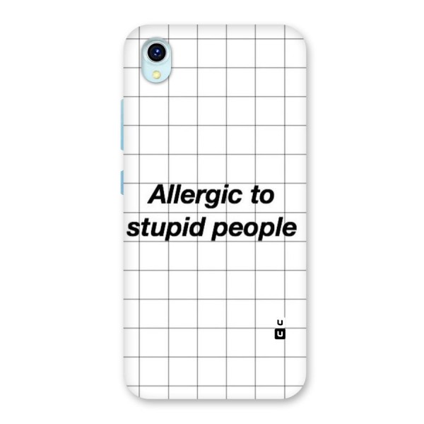 Allergic Back Case for Vivo Y1s