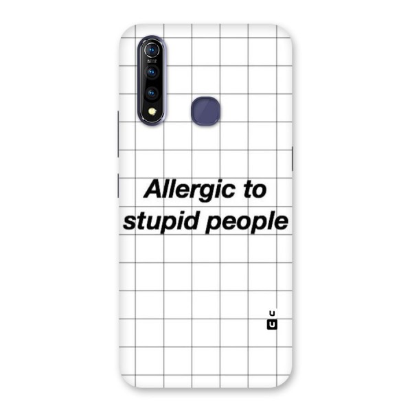 Allergic Back Case for Vivo Z1 Pro