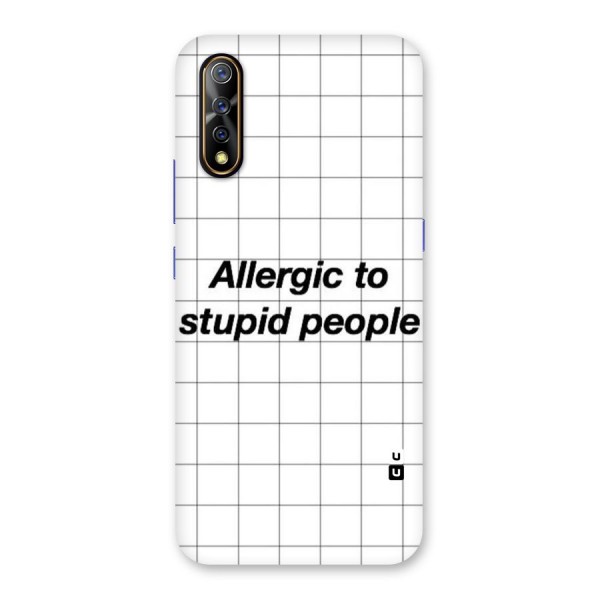 Allergic Back Case for Vivo Z1x