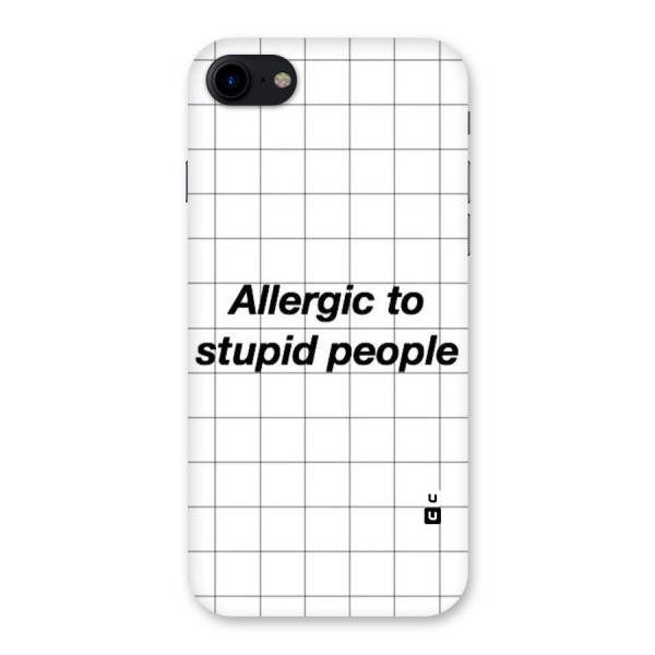 Allergic Back Case for iPhone SE 2020