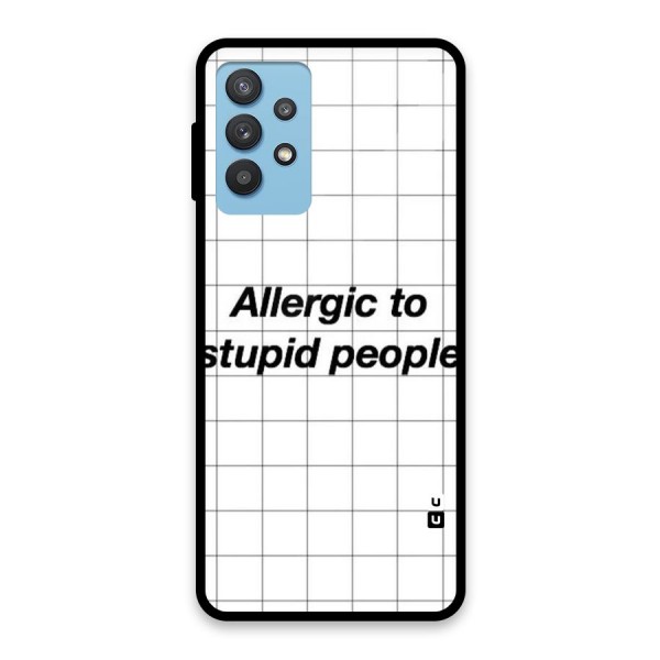 Allergic Glass Back Case for Galaxy M32 5G