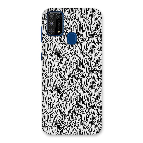 Alphabet Seamless Abstract Back Case for Galaxy F41