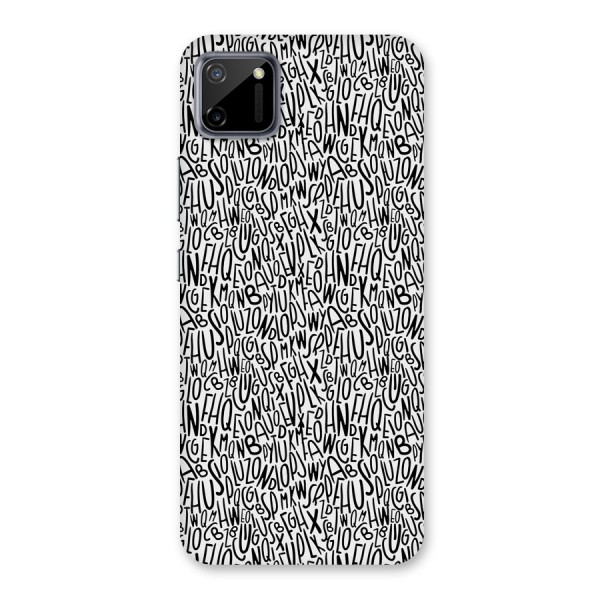 Alphabet Seamless Abstract Back Case for Realme C11