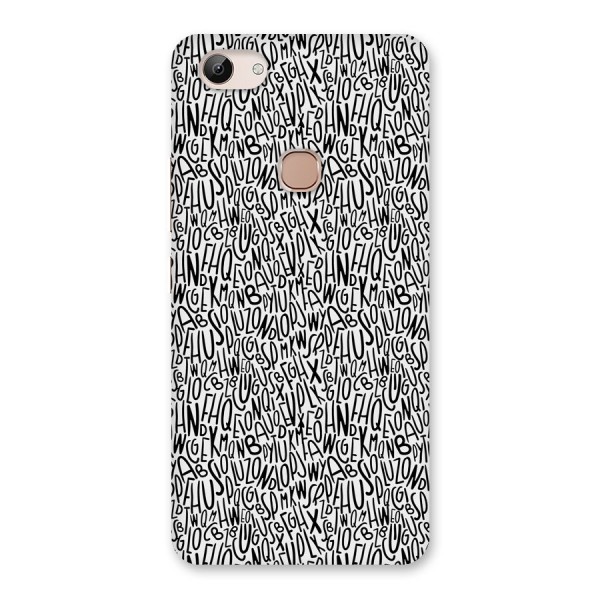 Alphabet Seamless Abstract Back Case for Vivo Y83